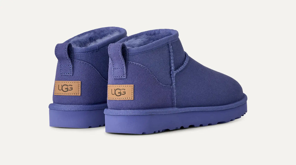 UGG Bottes Bleue - Boots Fourrées Femme Hiver Confort