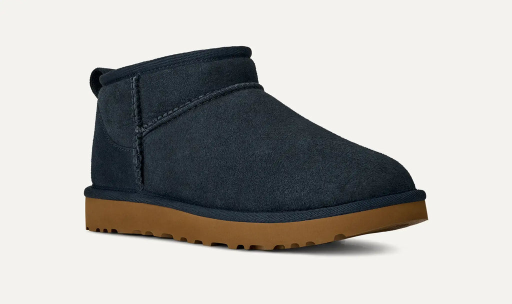 UGG Bottes Bleue Marine- Boots Hiver Doublées Laine