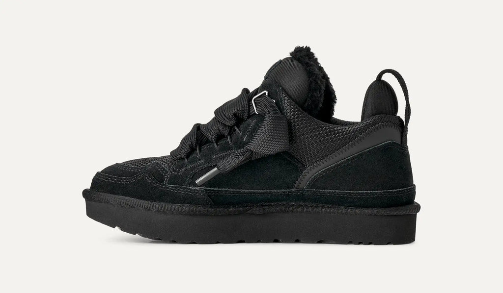 UGG Lowmel Noir- Sneakers Fourrées Casual Tendance