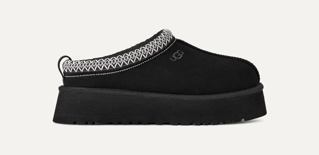 UGG Tazz Noir - Chaussons Confort Premium Femme & Homme