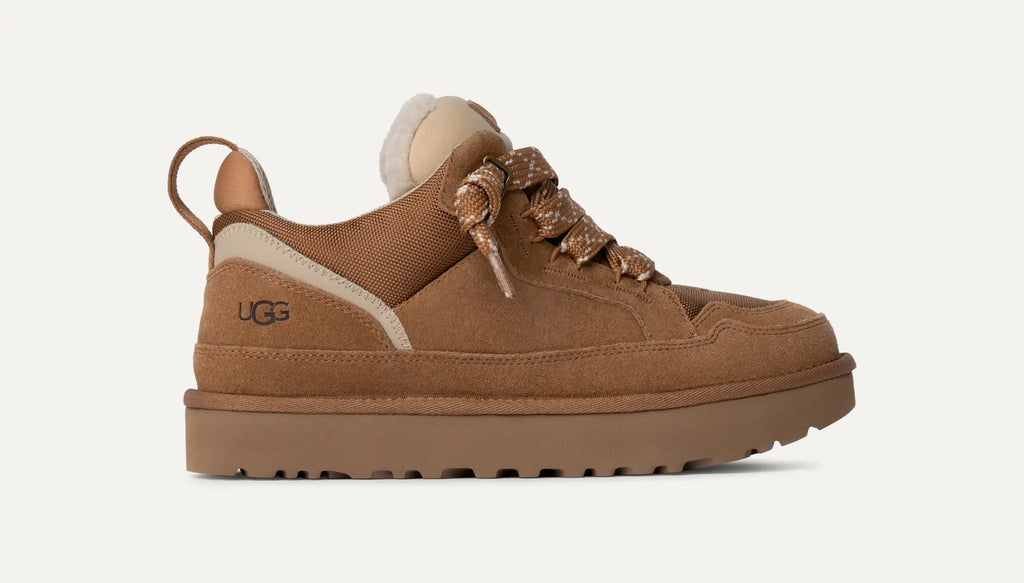 UGG Lowmel Chestnut- Baskets Basses Confort Laine Hiver