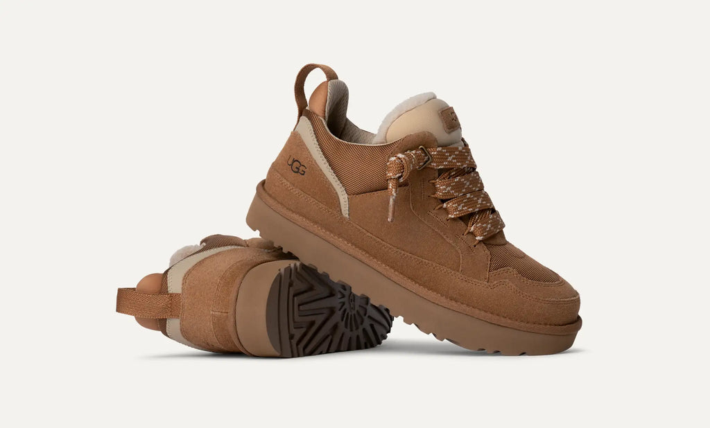 UGG Lowmel Chestnut- Baskets Basses Confort Laine Hiver